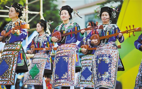 2016年邕宁壮族八音文化旅游节隆重举行 - 广西县域经济网