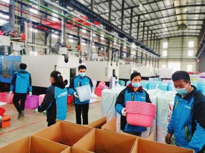 南宁市西乡塘区金陵镇各企业陆续复工复产