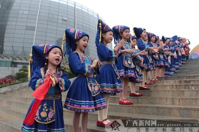 武鸣“壮族三月三” 广西的文化盛宴